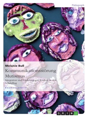 cover image of Kommunikationsstörung Mutismus